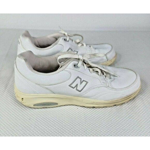 New Balance 812 Rollbar Size 12 Mens  Walking White Leather Shoes MW812BWT - Picture 1 of 8